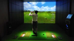 セントアンドリュースオールドコースをプレーする当サイトのスタッフ