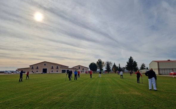 スペインで開催されたグラウンドゴルフの大会