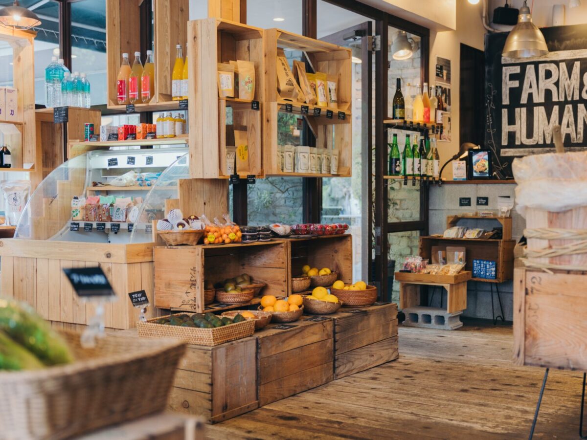 ファーマン・キッチン・マーケット1号店の店内