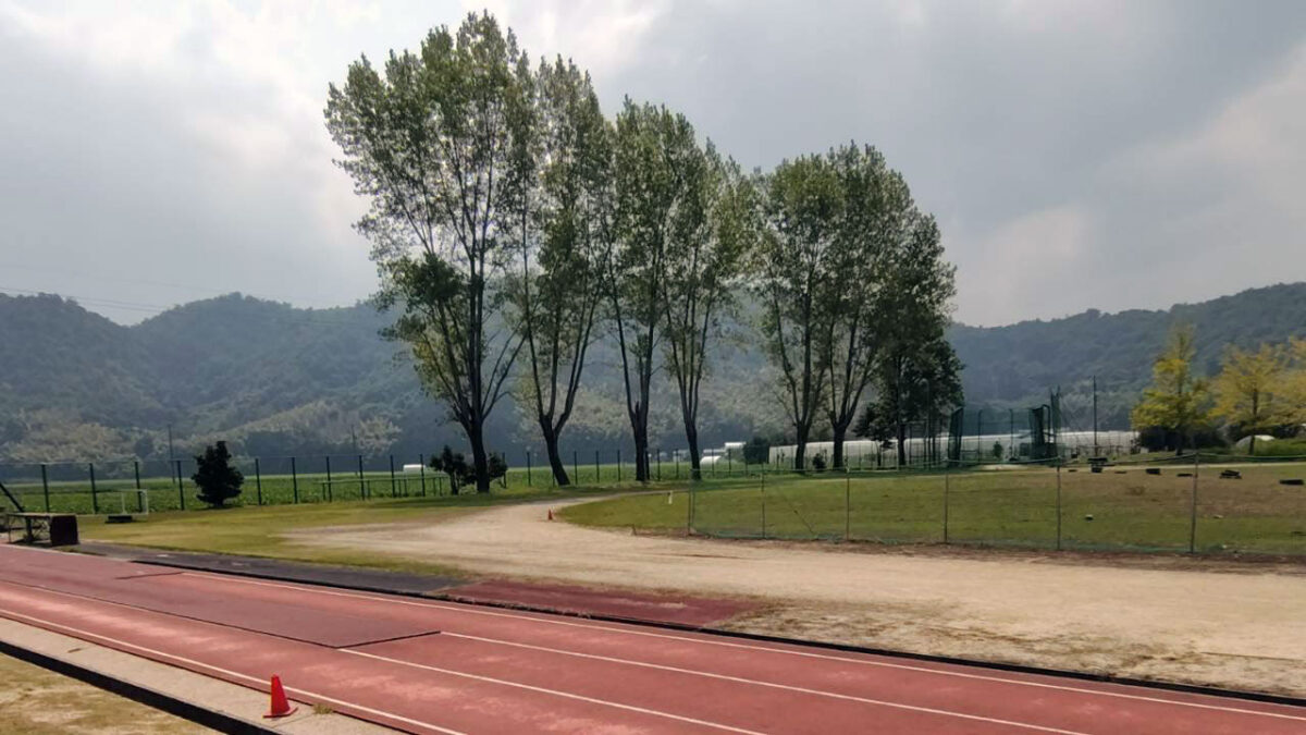 坂口ジャスミン紫苑さんが高校生の時に練習していた場所(今でも日本に帰国すると、ここで練習をする)