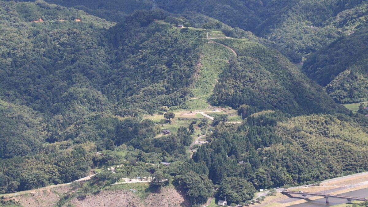 月山富田城跡(2017年撮影)