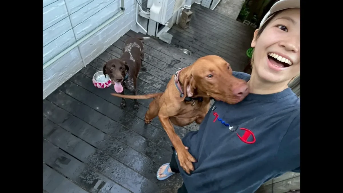 獣医をめざす大学生の田成陽乃さん