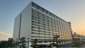 島根労働局が入っている松江地方合同庁舎＝島根県松江市内