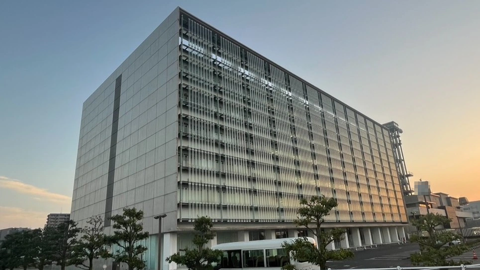 島根労働局が入っている松江地方合同庁舎(島根県松江市内)